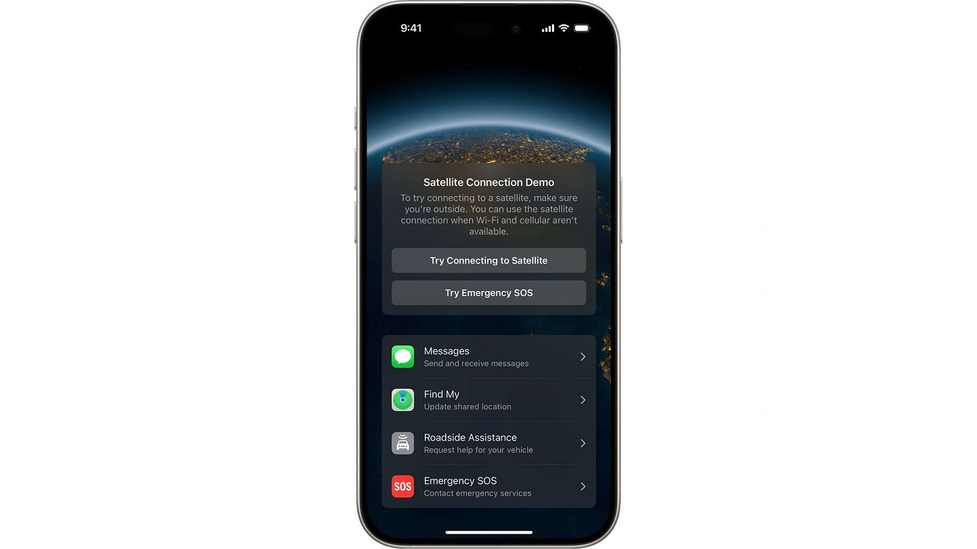 iOS 18.3 Beta 3 update allows you to disable satellite communications (Image via Apple)