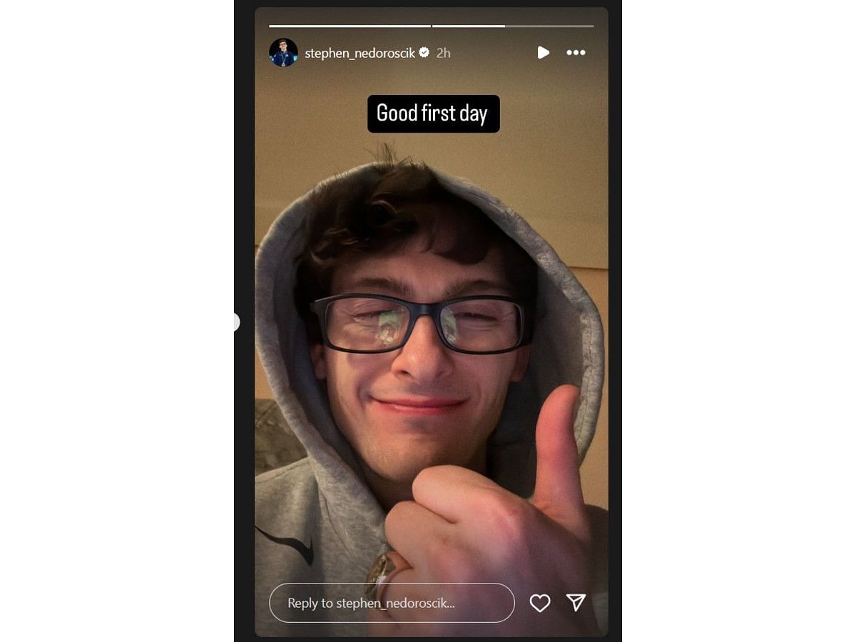Source - Nedoroscik&#039;s Instagram story