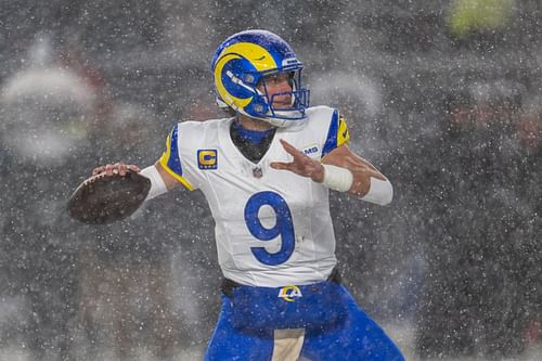 Matthew Stafford at NFC Divisional Playoff - Rams at Eagles - Source: Getty