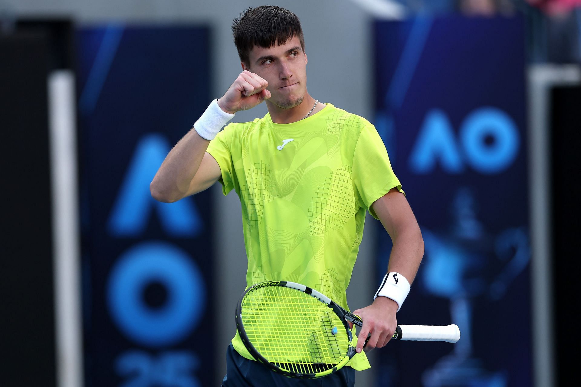 Fabian Marozsan at the 2025 Australian Open. (Source: Getty)