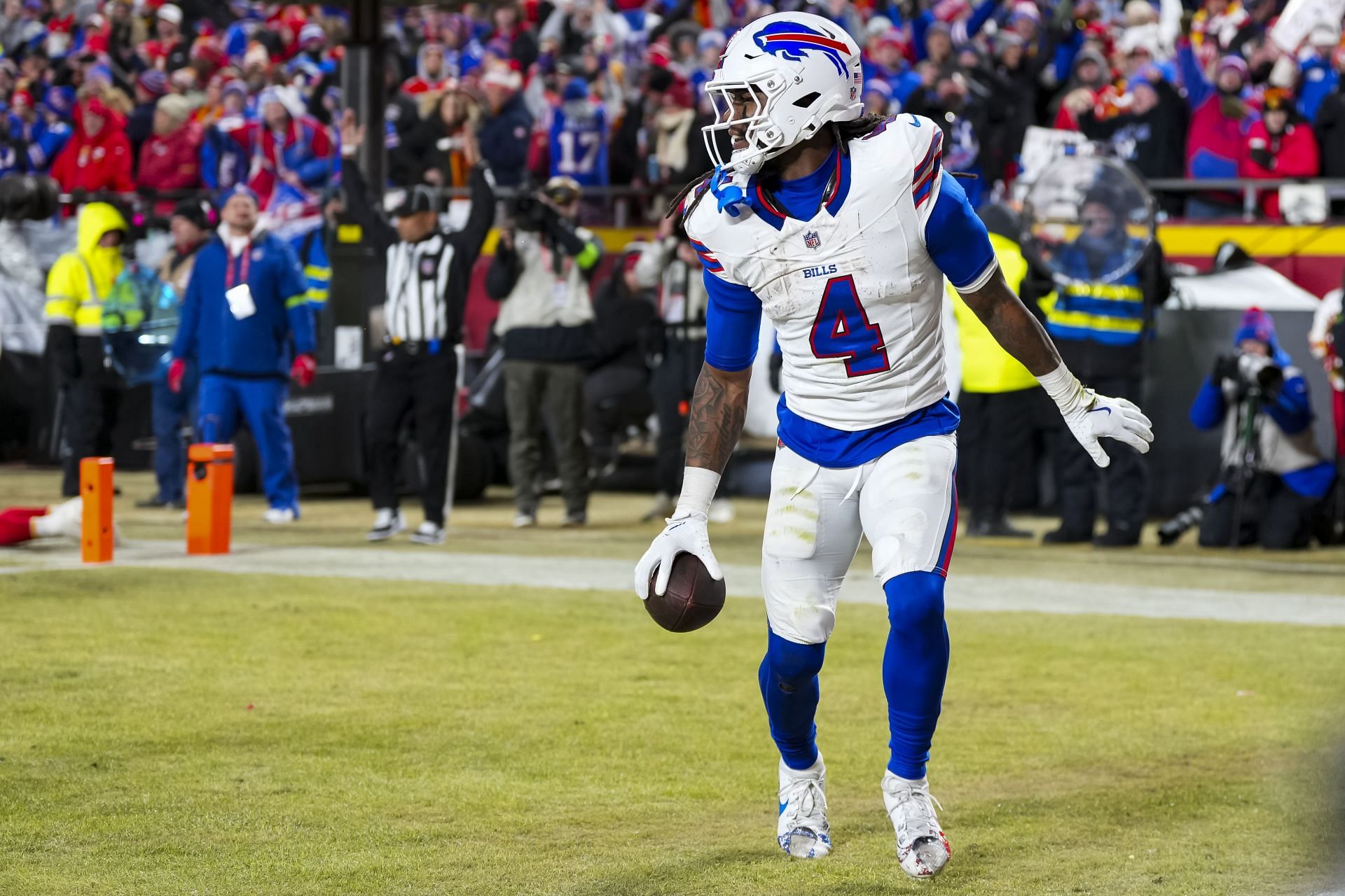 AFC Championship Game: Buffalo Bills RB James Cook - Source: Getty