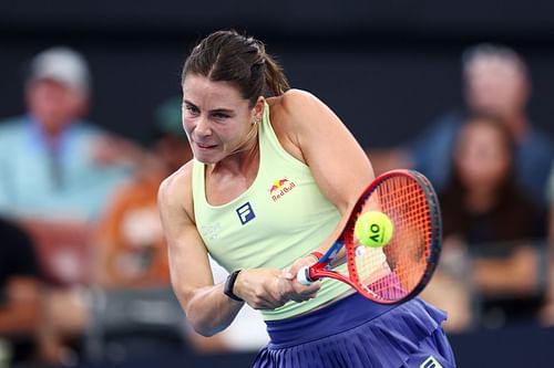 Emma Navarro at the Brisbane International 2025. (Photo: Getty)