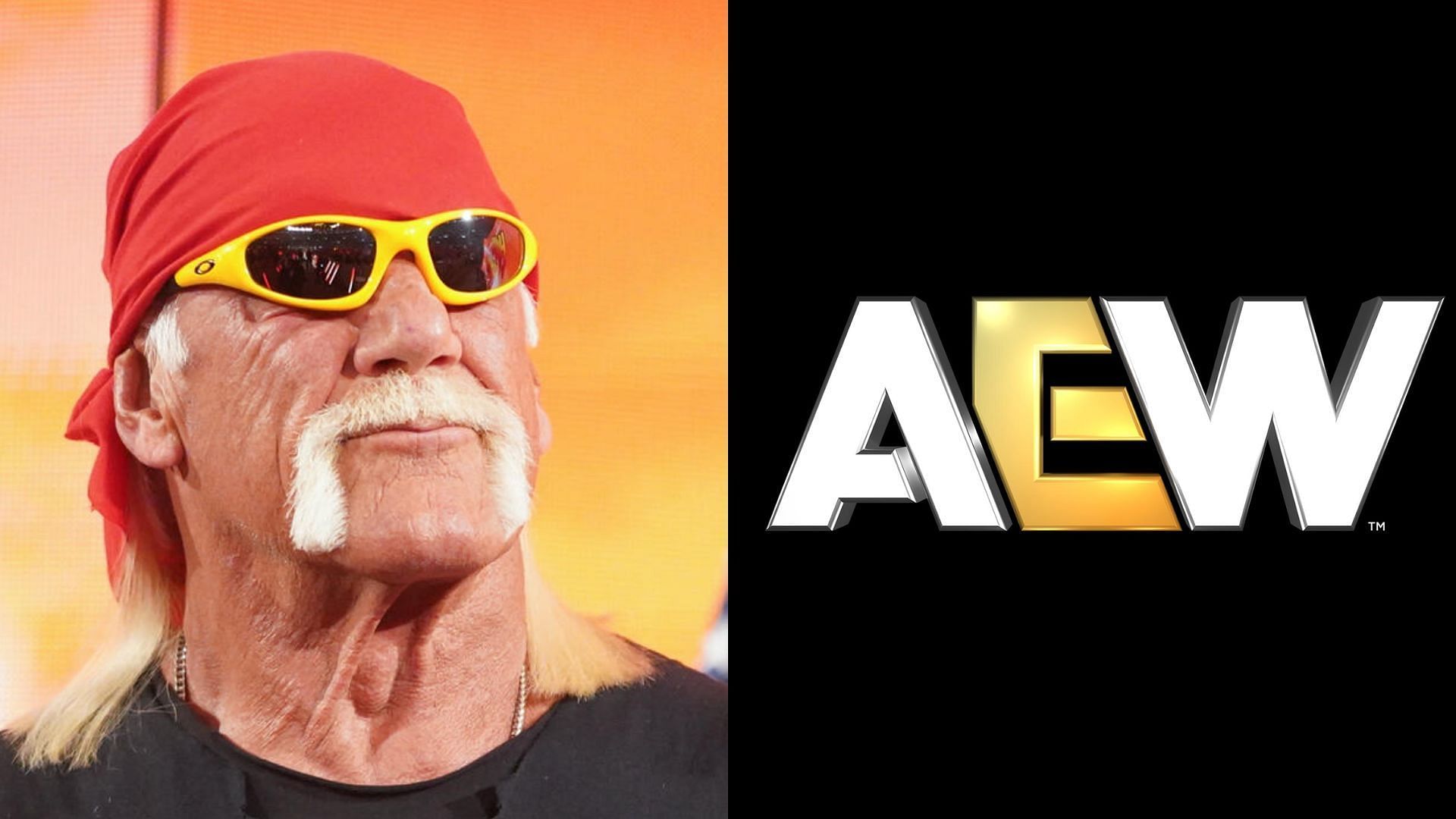 A former AEW star responded to Hulk Hogan getting booed on RAW. (Image via WWE.com and AEW Facebook) 