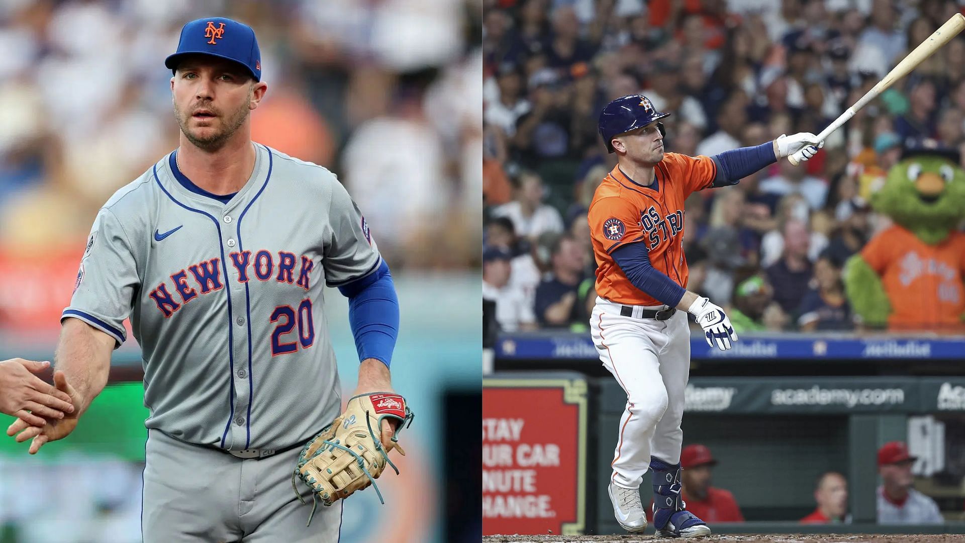 Pete Alonso and Alex Bregman could be potential targets for Arizona Diamondbacks (Source: Getty Images)