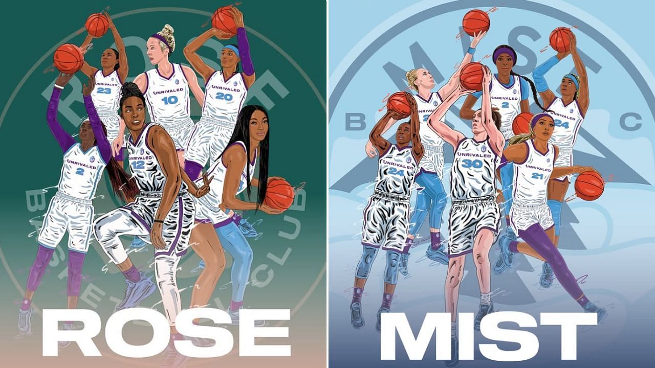 Mist BC vs Rose BC Prediction and Preview for Jan. 25 | Unrivaled 2025 (Image: @rosebc IG, @mistbc IG)