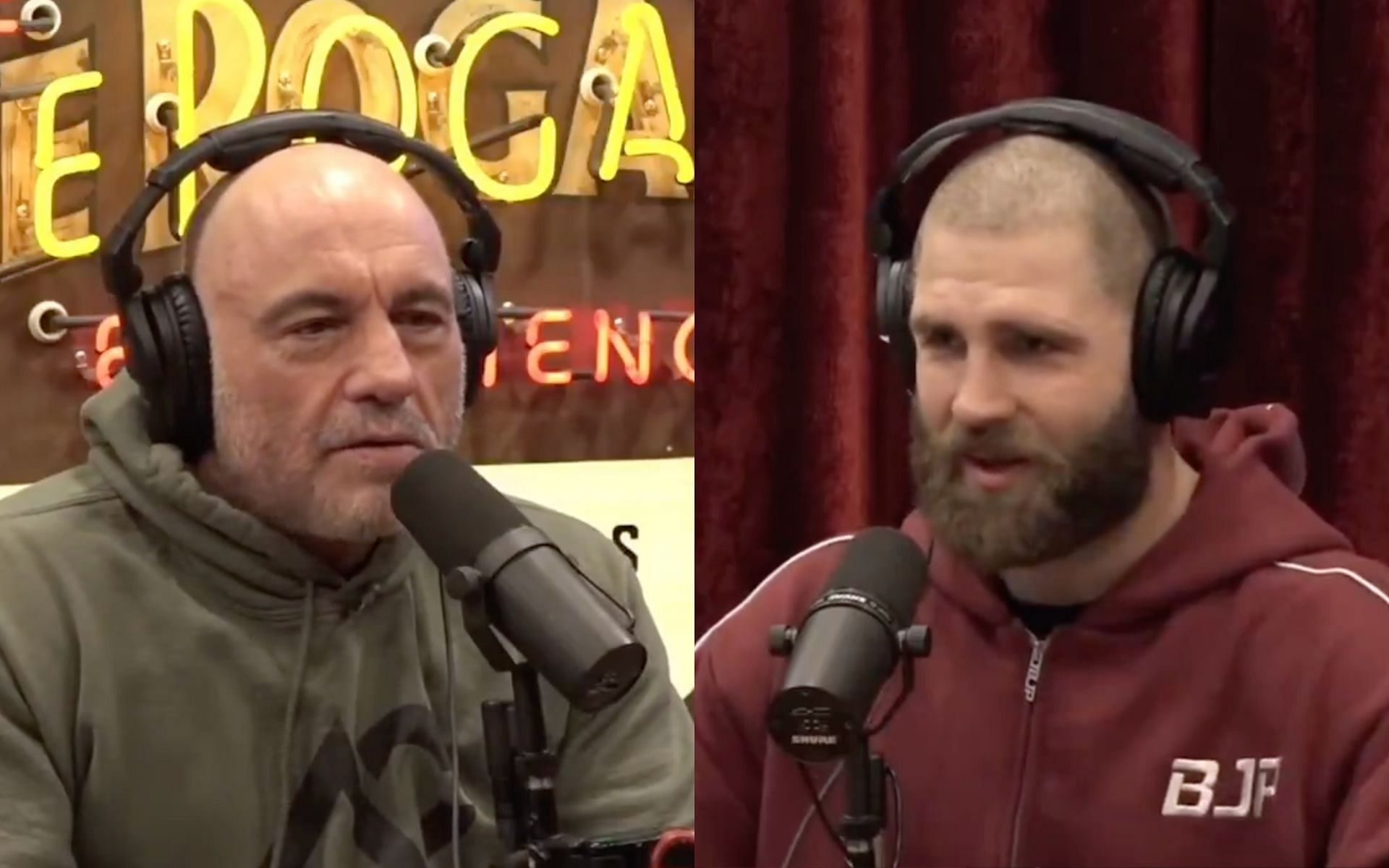 Jiri Prochazka recently made an appearence on the Joe Rogan podcast [Image Courtesy: @joerogan on YouTube]