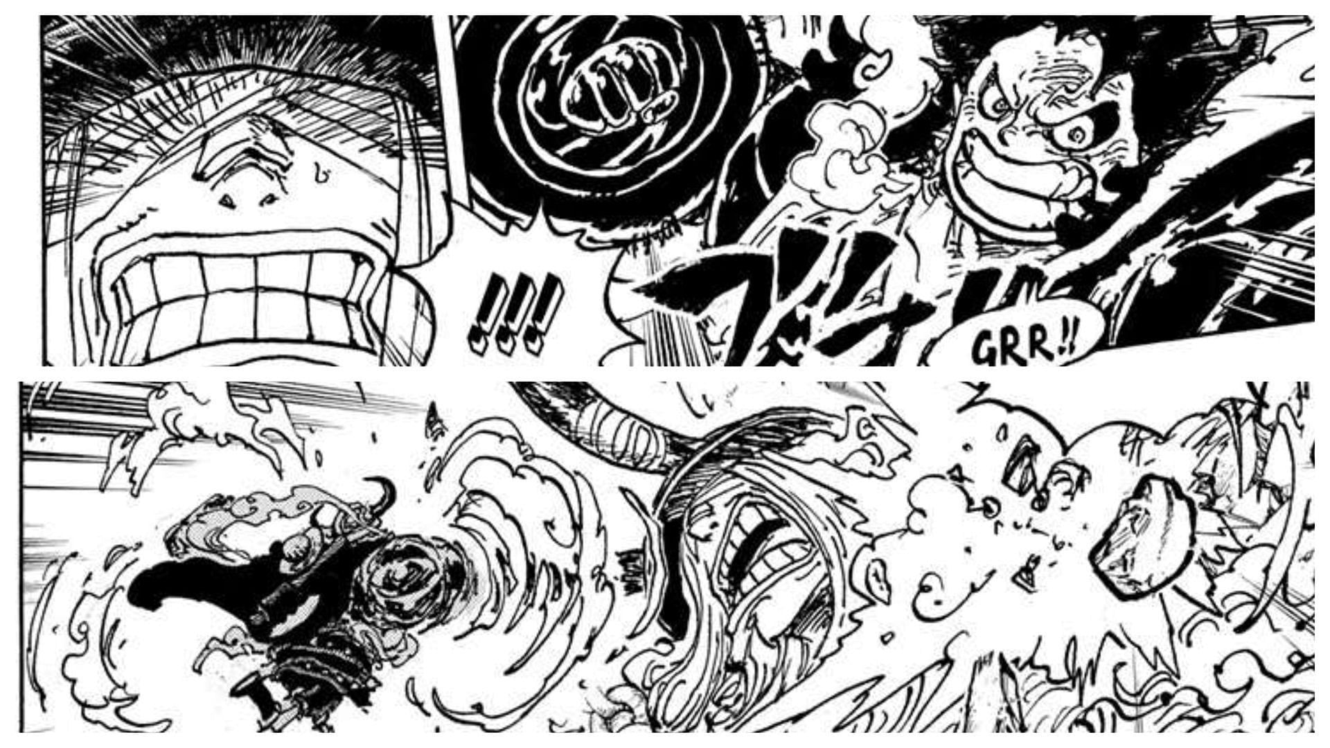 Despite being blind, Loki could dodge a point-blank attack from Gear 4 Luffy (Image via Shueisha)