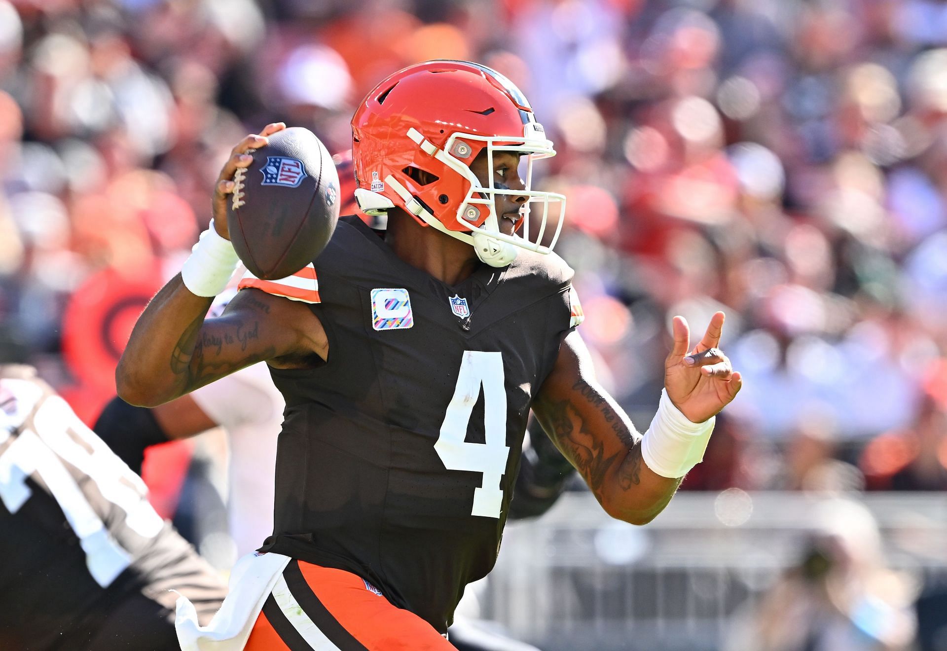 Deshaun Watson at Cincinnati Bengals v Cleveland Browns - Source: Getty