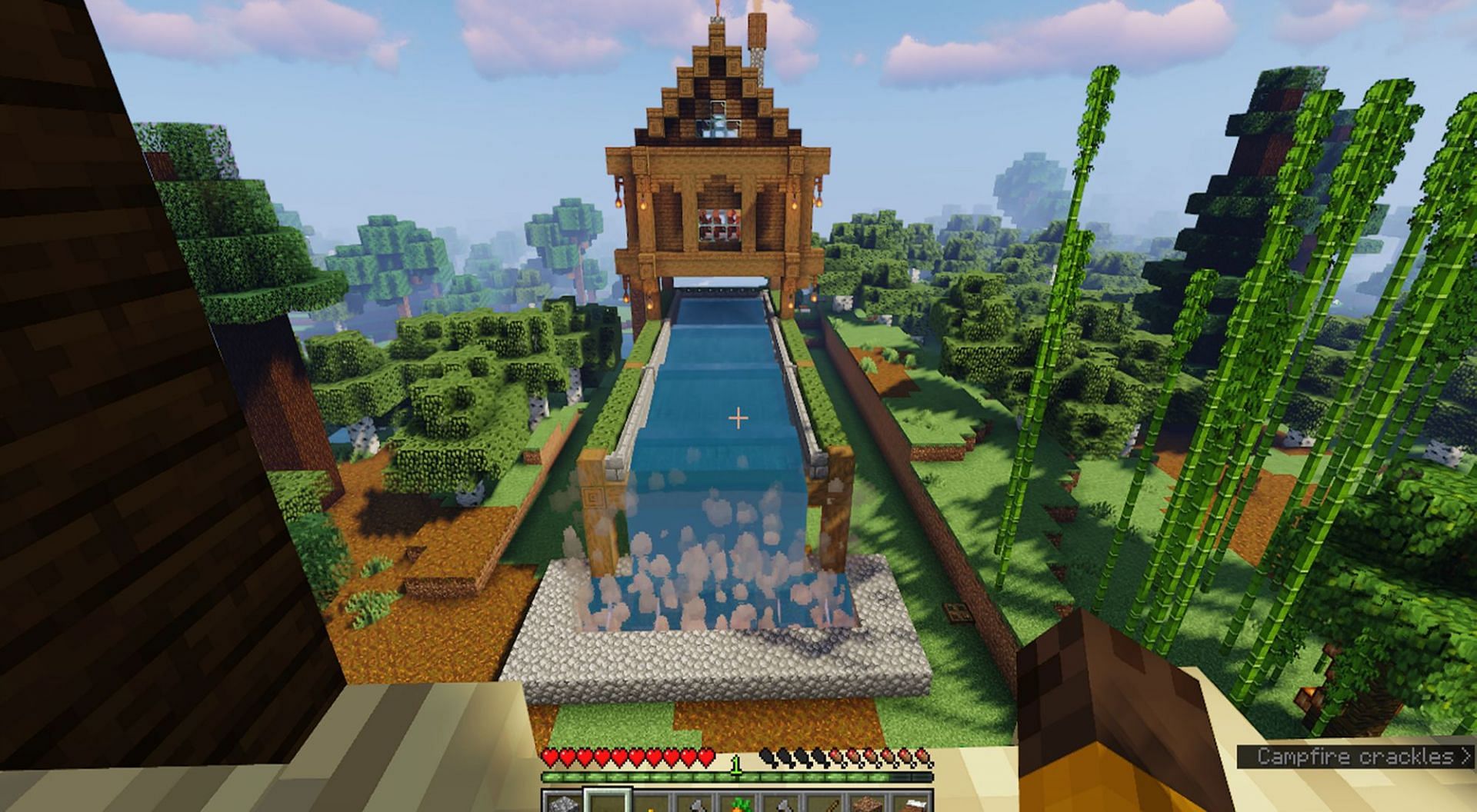 Crafting and exploration are the main attractions of Minecraft (Image via Spectreraider)