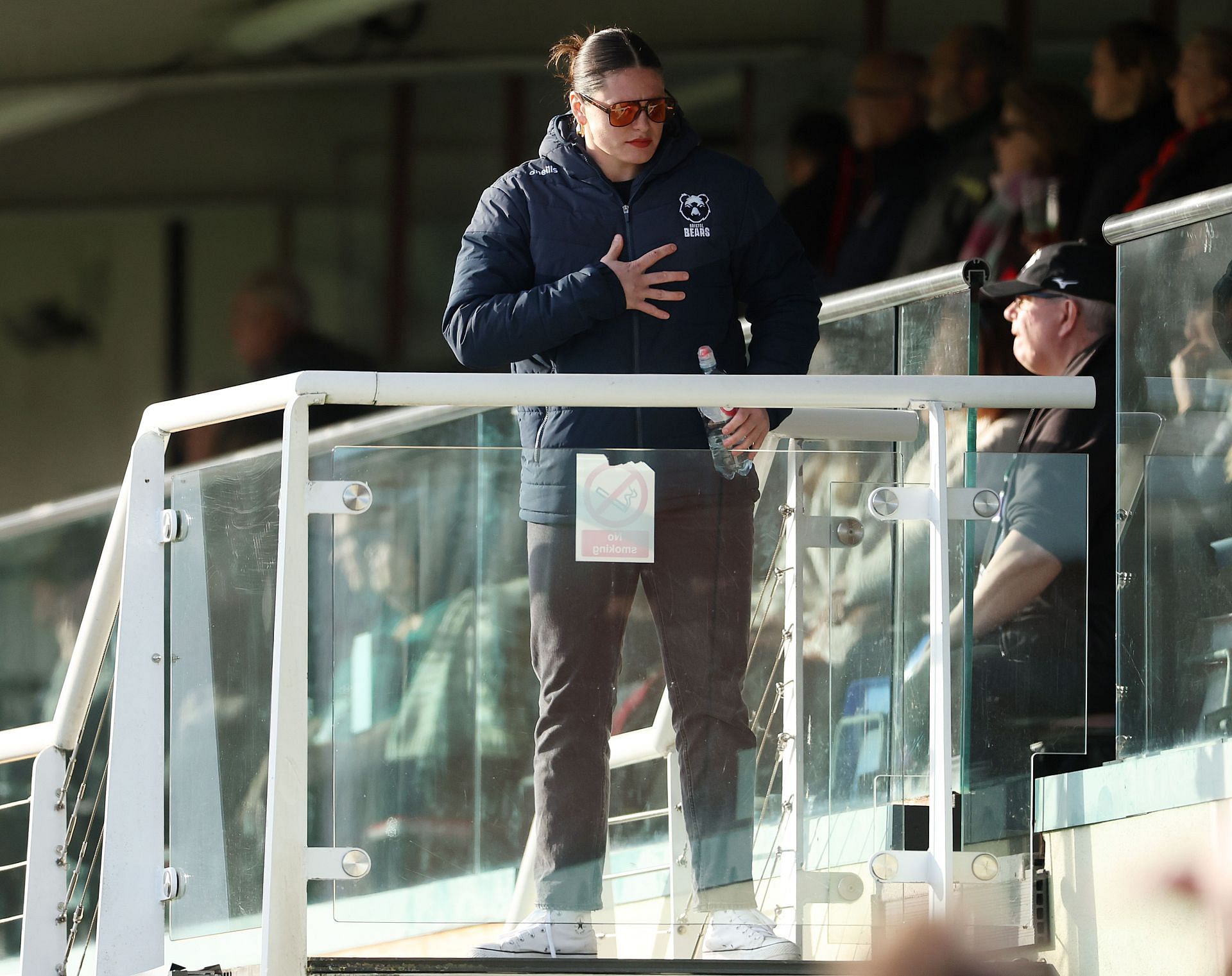 Ilona Maher during the Premiership Women&#039;s rugby match between the Trailfinders and the Bristol Bears on January 25 (Image via: Getty Images)