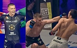 Paul Hughes gives immediate reaction after loss to Usman Nurmagomedov, shows off head stitches: "The judges' scorecard was pretty ridiculous"