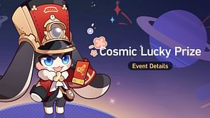 Honkai Star Rail Cosmic Lucky Prize event: 500K Stellar Jades lucky draw participation guide