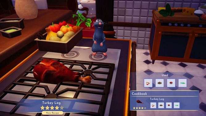 How to make Turkey Leg in Disney Dreamlight Valley