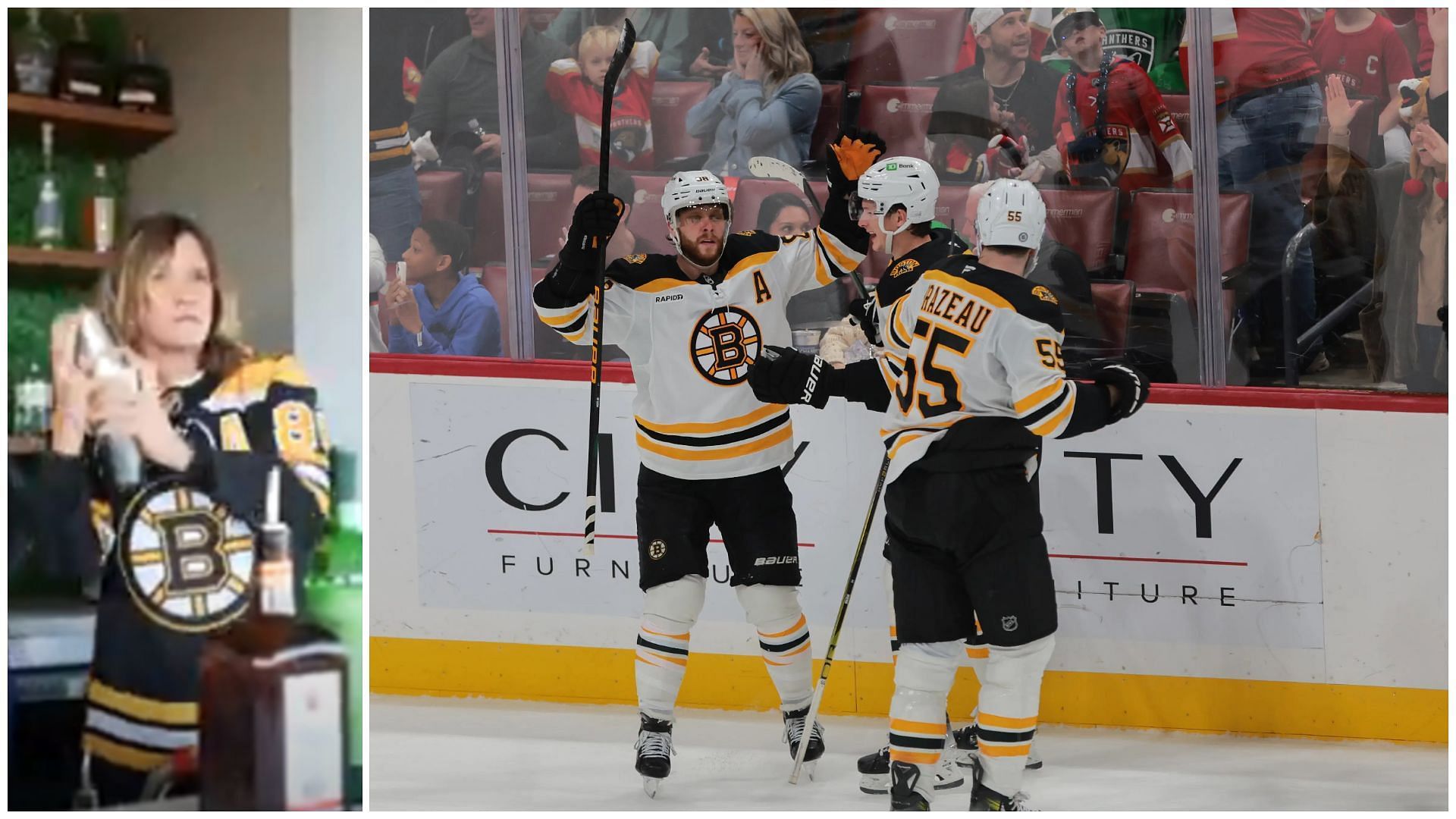 Bruins YT collage