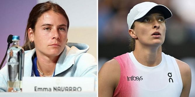 Emma Navarro makes position clear on Iga Swiatek double bounce controversy at Australian Open