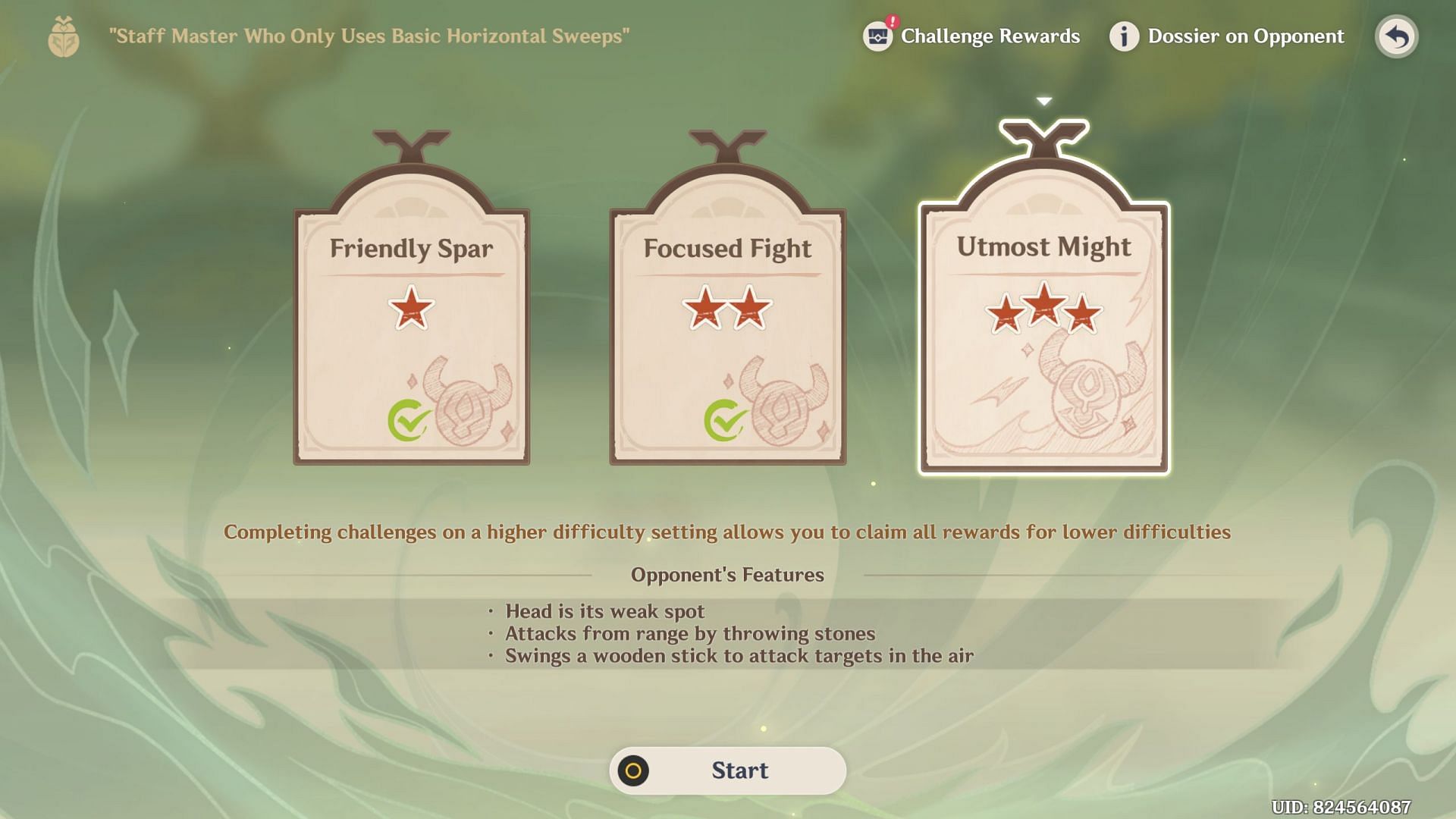 The Shuyu&rsquo;s Baffling Beetle Battle Bowl event has three difficulty levels (Image via HoYoverse)