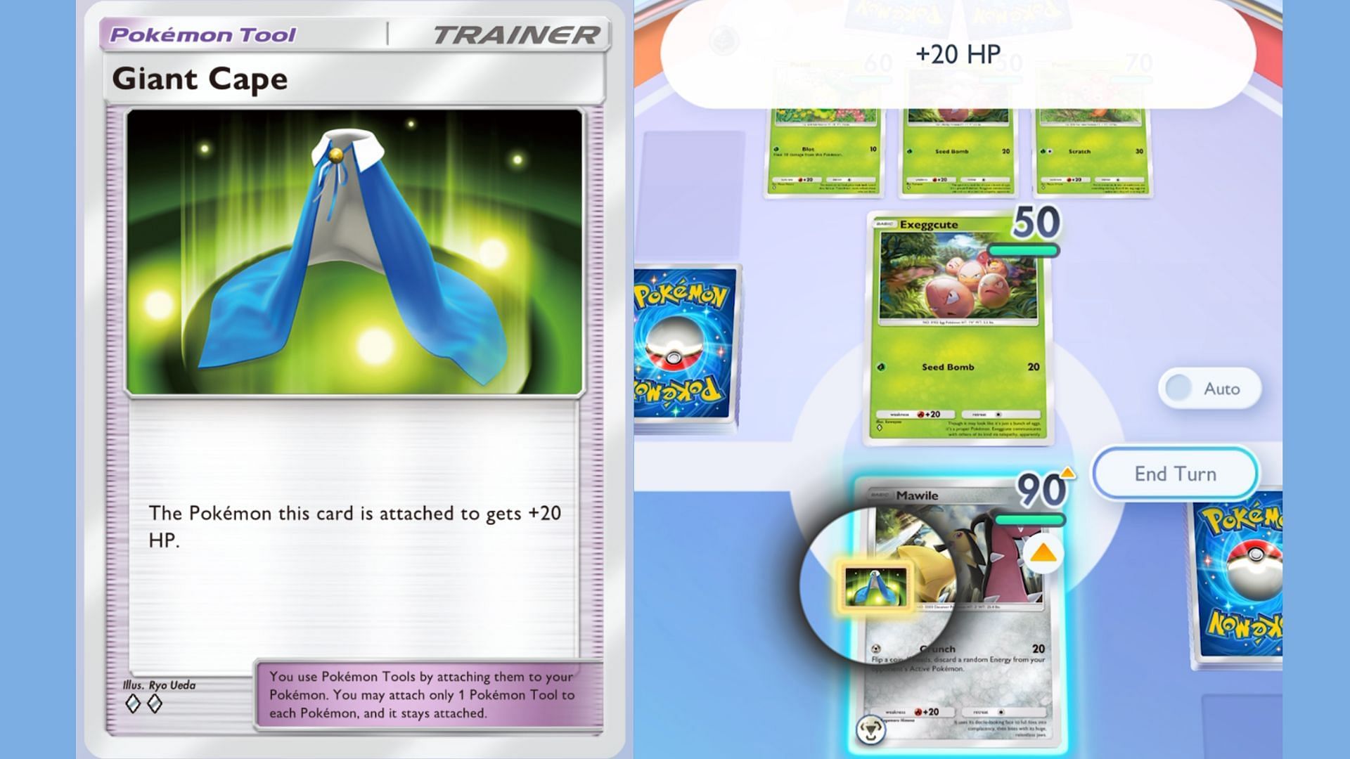 Pokemon Tool being used in the game (Image via The Pokemon Company)