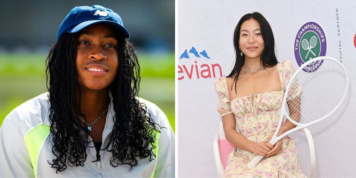 Coco Gauff (L) and Chloe Kim (R); ( Image Source - Getty Images)