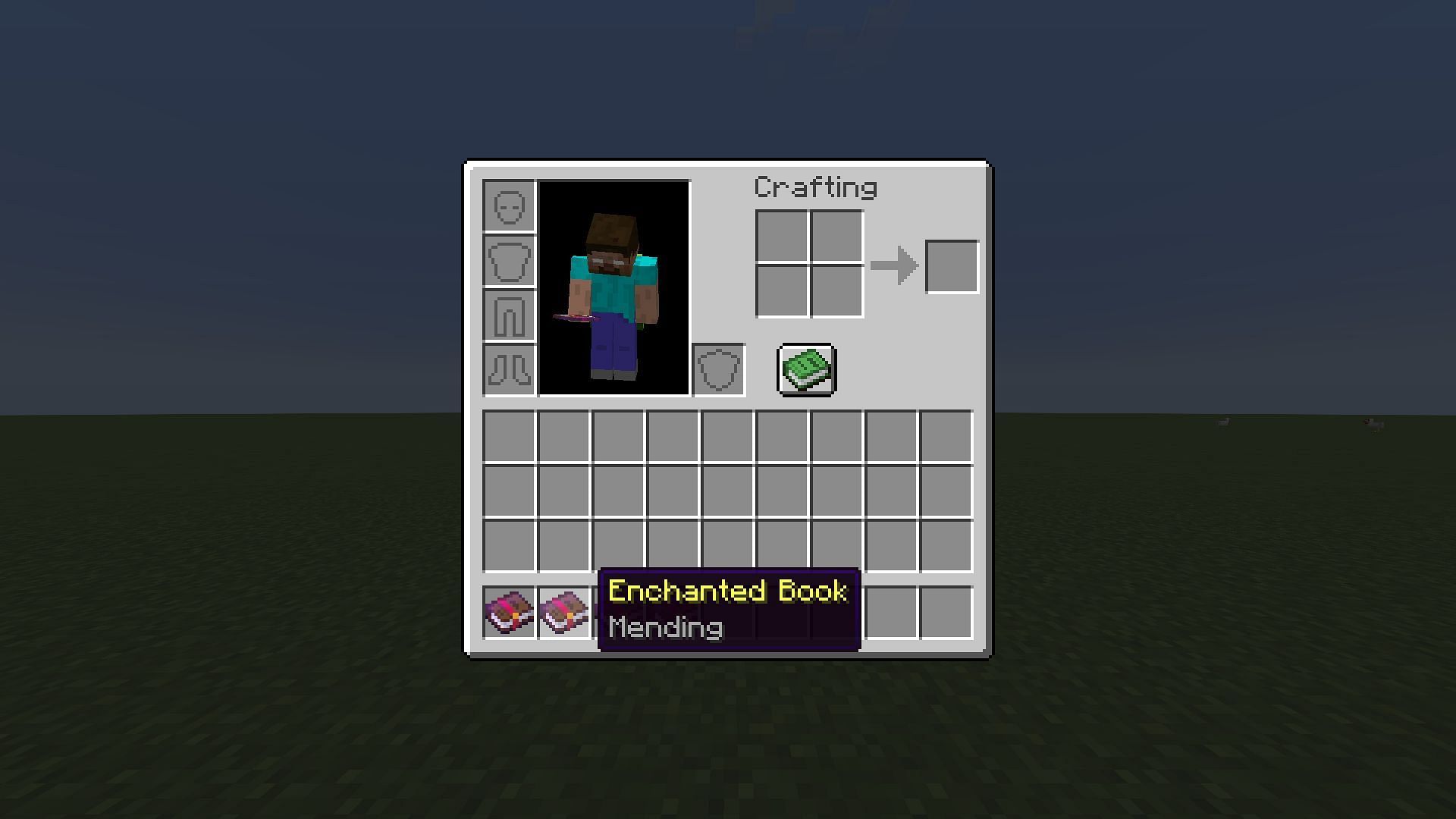 Mending can make any gear invincible (Image via Mojang Studios)