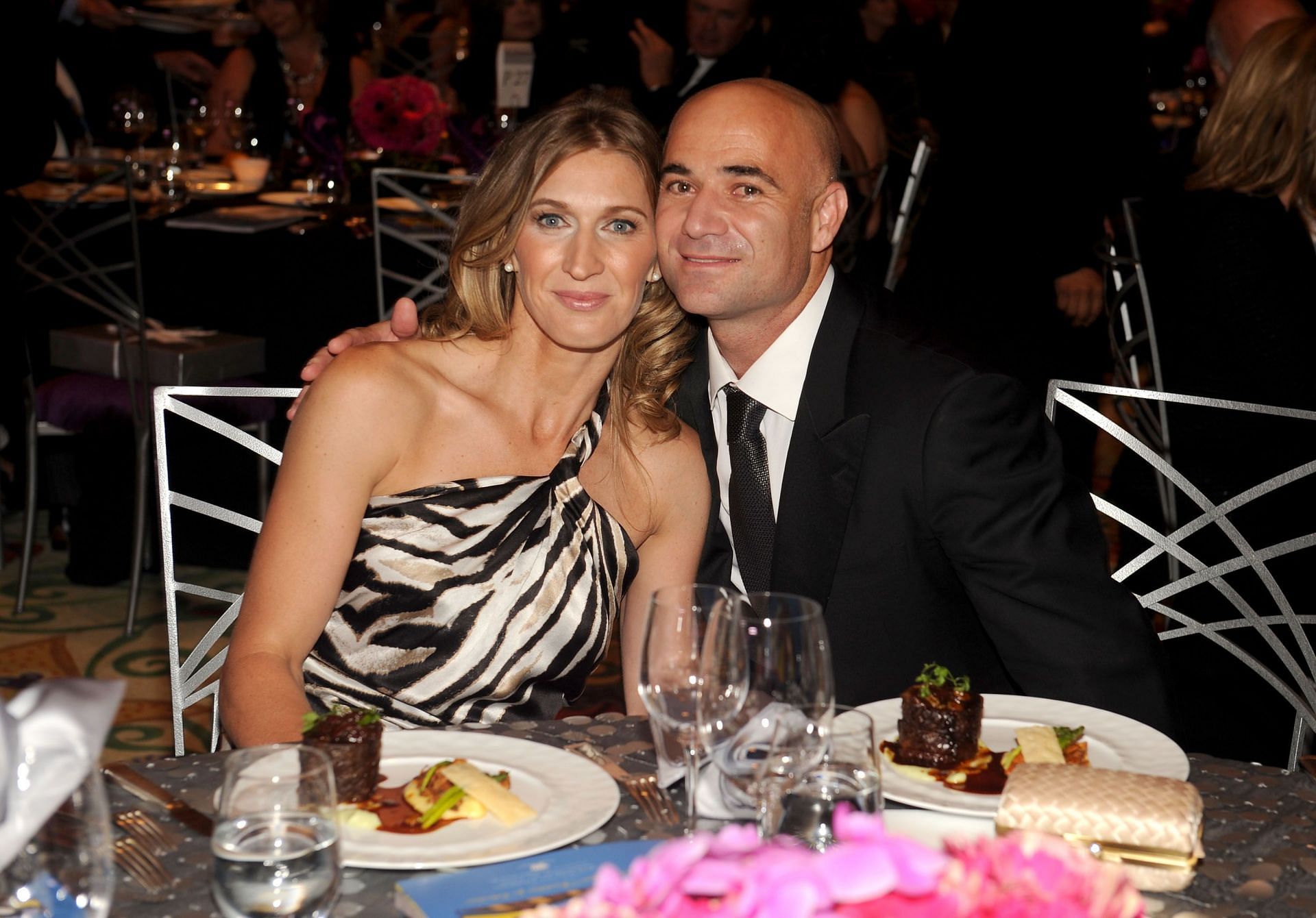 Steffi Graf and Andre Agassi - Source: Getty