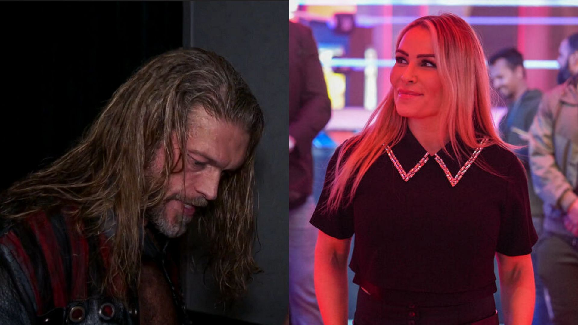 Adam Copeland and Natalya are icons in WWE [photos: wwe.com and WWE