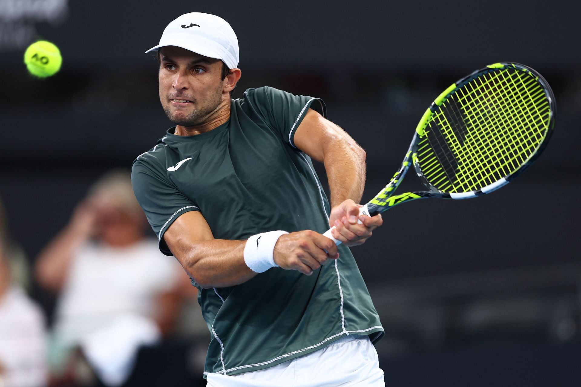 Aleksandar Vukic at the Brisbane International 2025. (Photo: Getty)