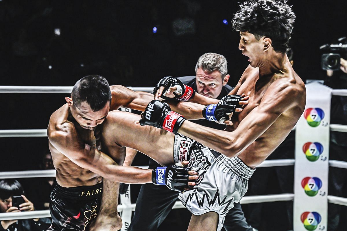 Soe Lin Oo (left), Nabil Anane (right) [Photo via ONE Championship]