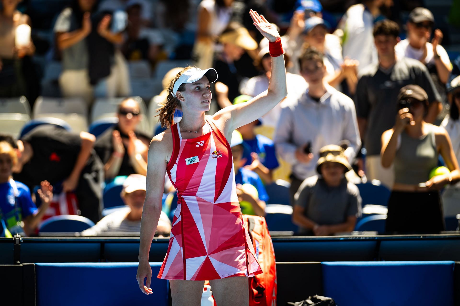 Elena Rybakina at the 2025 Australian Open - Day 5 - Source: Getty