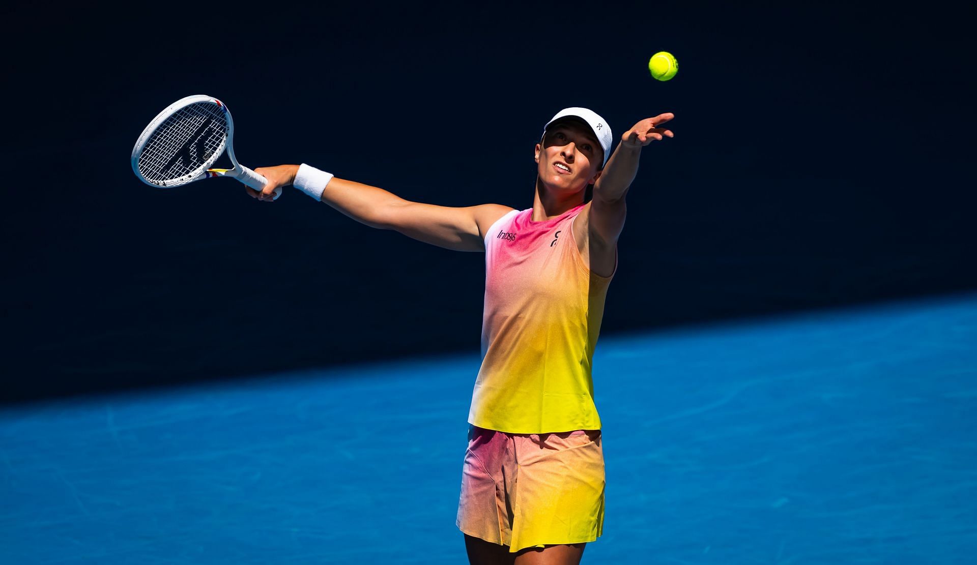 Iga Swiatek at 2025 Australian Open - Day 5 - Source: Getty