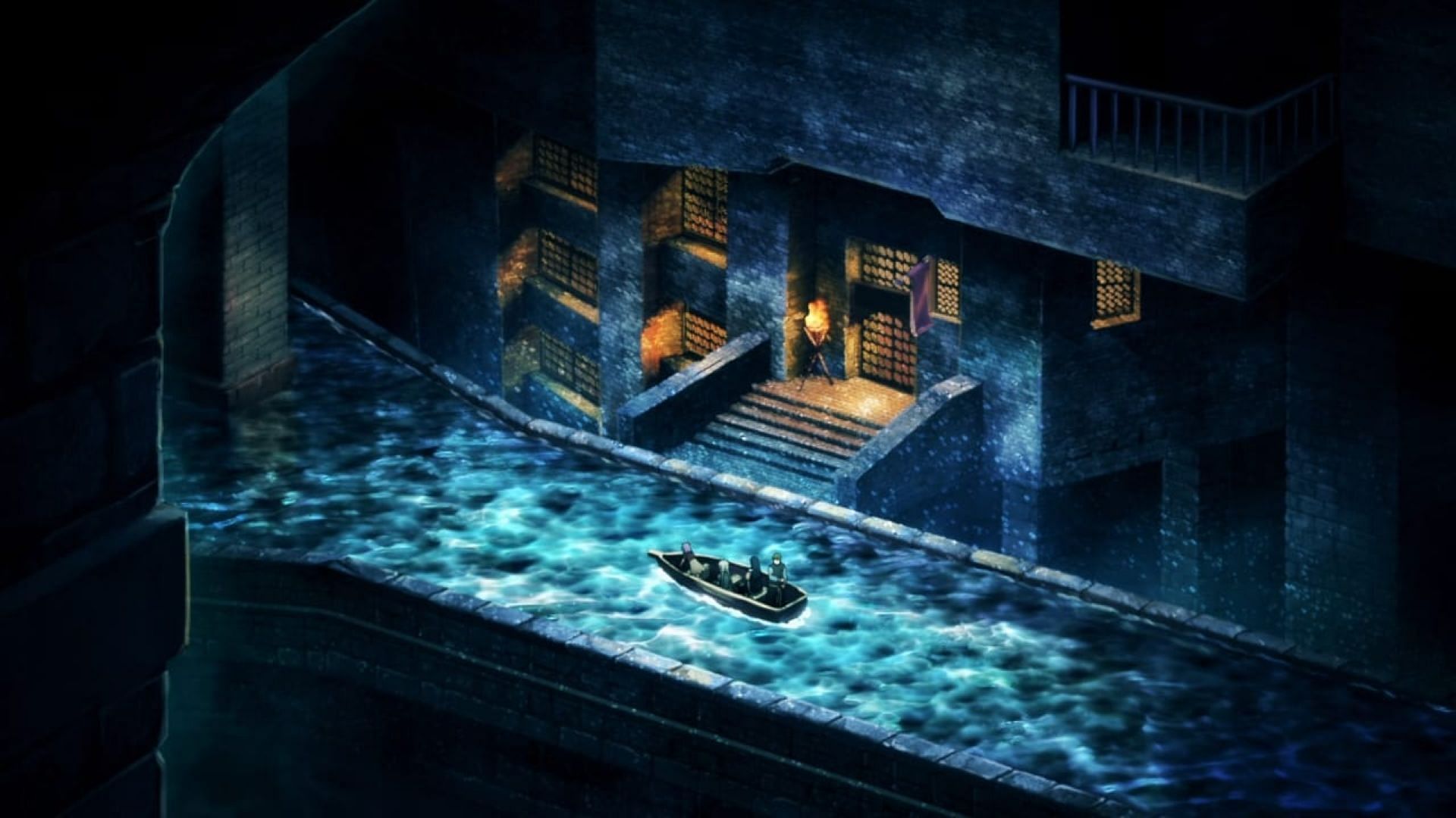 The Underground Settlement in the episode (Image via Satelite and Staple Entertainment)