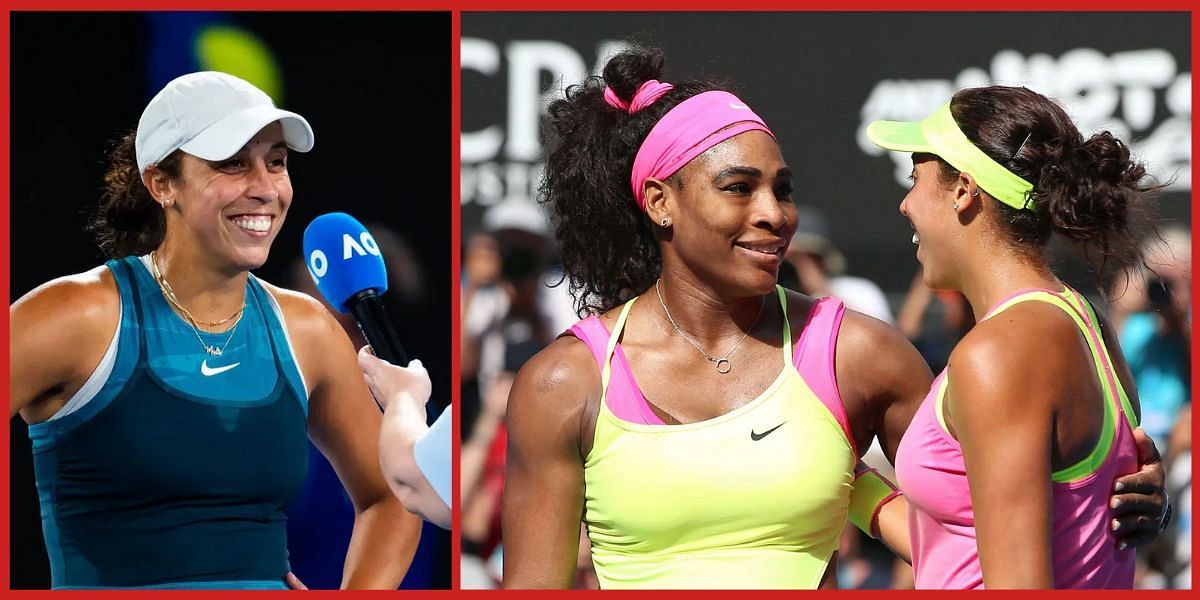 Madison Keys and Serena Williams (Source: Getty)