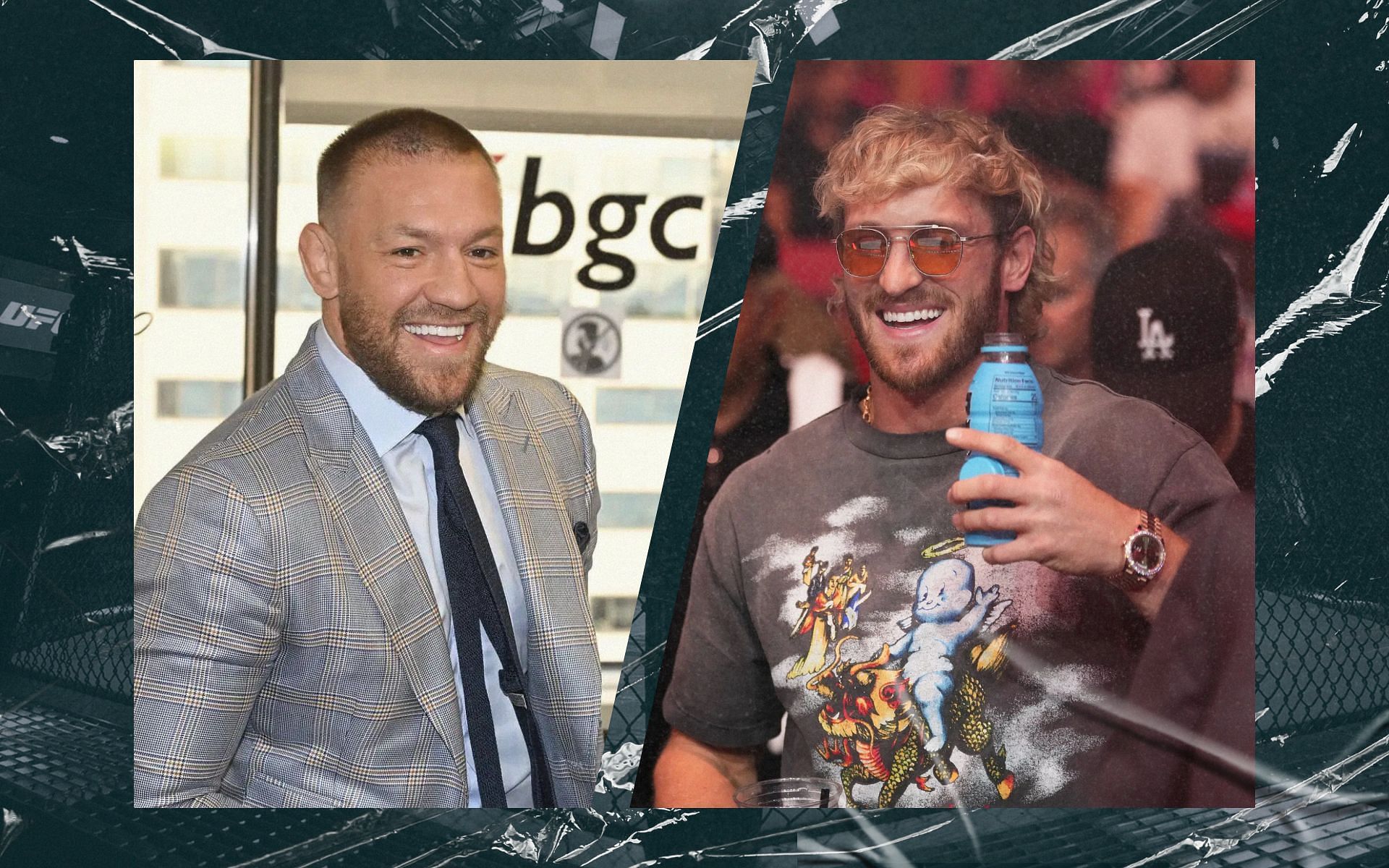 When Logan Paul took a swipe at Conor McGregor. [Images courtesy: Getty Images]