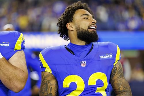 Kyren Williams during Arizona Cardinals v Los Angeles Rams - Source: Getty