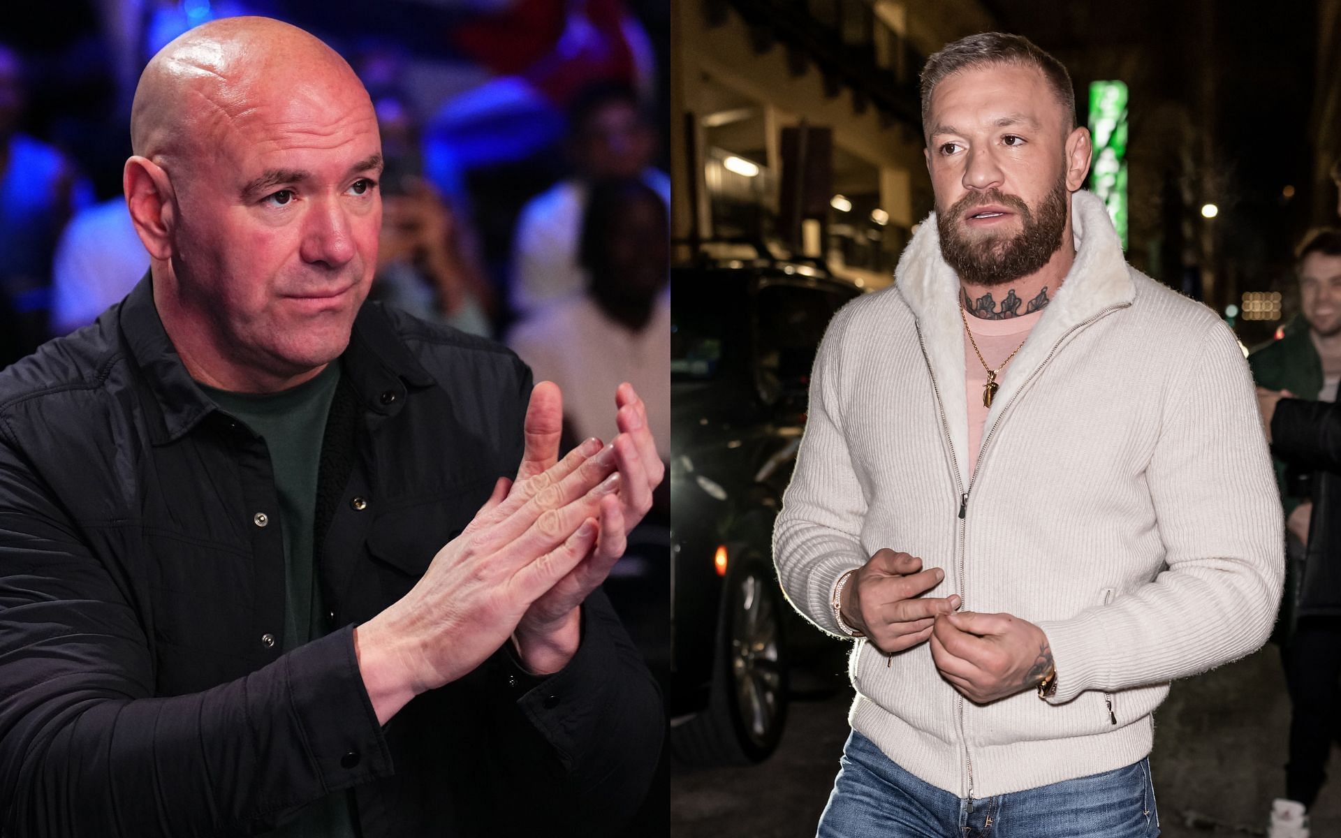 Dana White; Conor McGregor