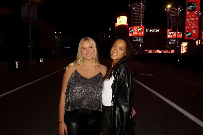 Harper Murray reminisces about her time with Western Carolina volleyball's Katie Boney during Florida vacation, playfully asks her to 'pack bags'