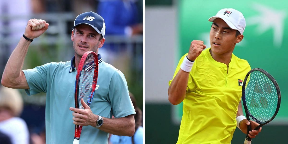 Tommy Paul vs Rinky Hijikata is one of the quarterfinal matches at the Adelaide International 2025. (Photos: Getty)