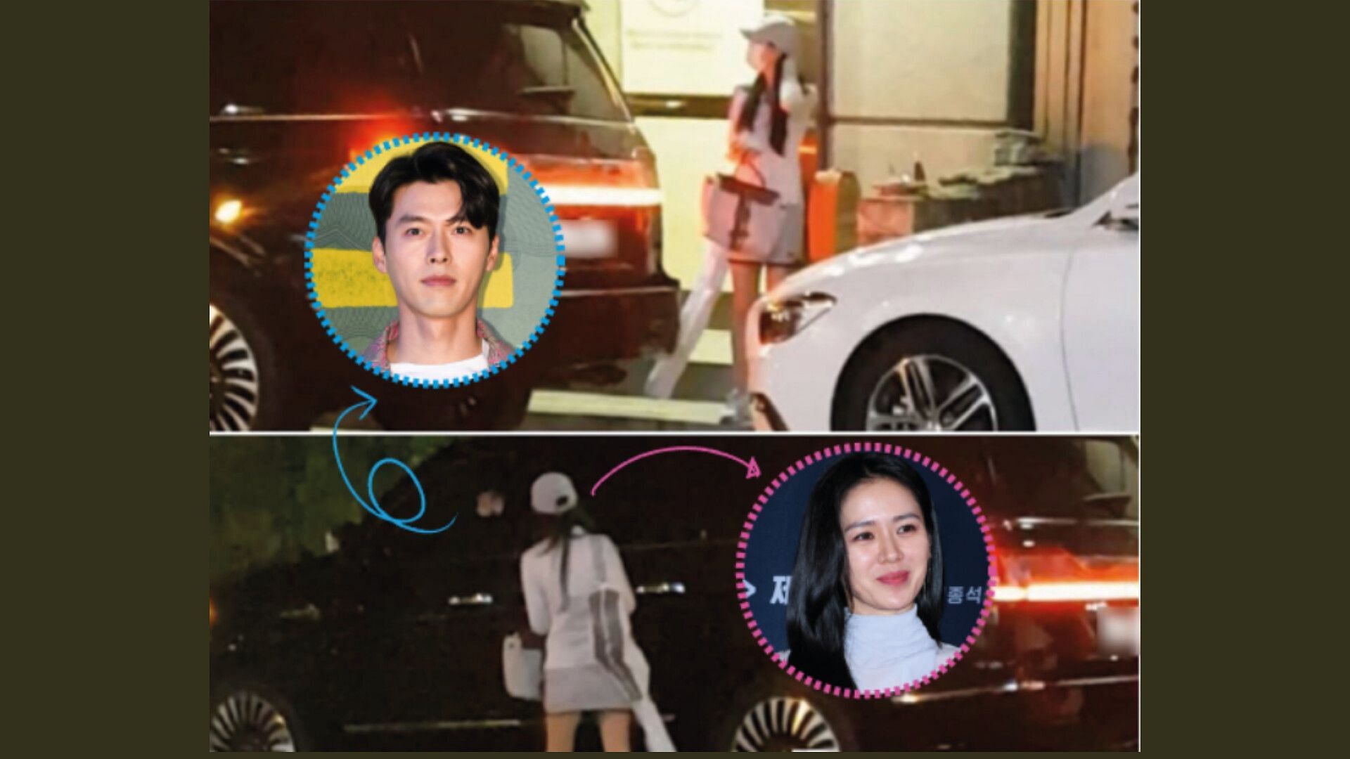 Hyun Bin and Son Ye-jin (Image via Dispatch)