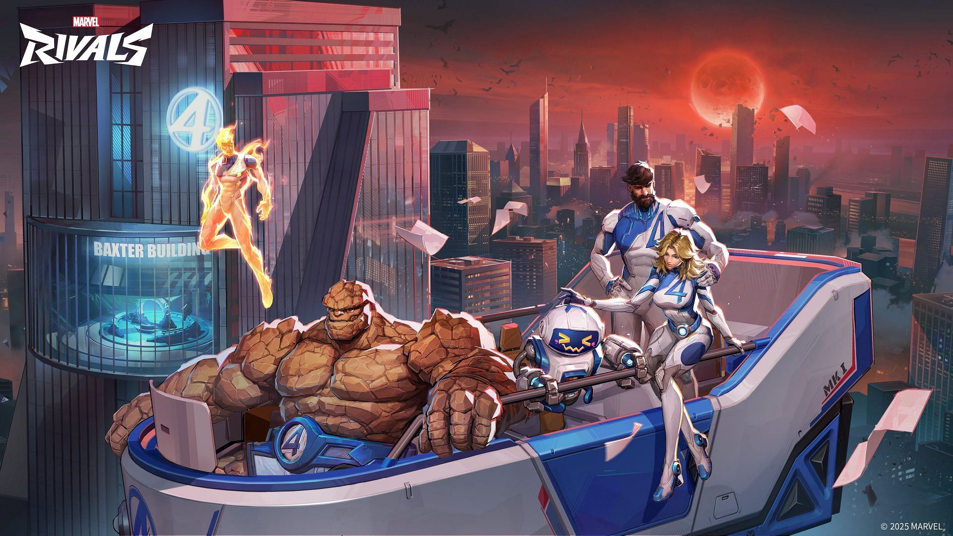 Fantastic Four in Marvel Rivals (Image via NetEase Games)