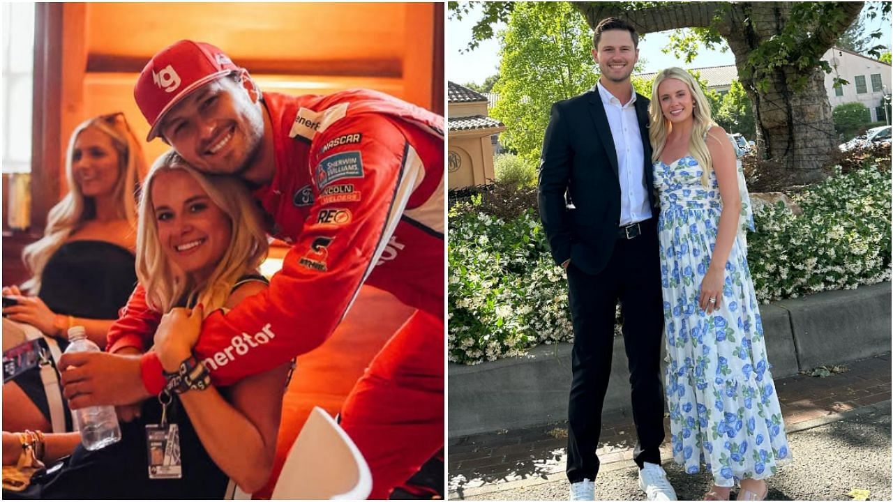 Todd Gilliland and wife Marissa. ( Image credits - Instagram/@marissagilliland_ )