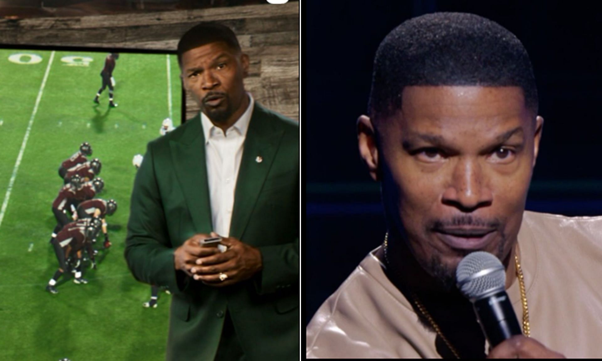 Hollywood star Jamie Foxx reveals life changing moment while playing football. (Image credits: Foxx