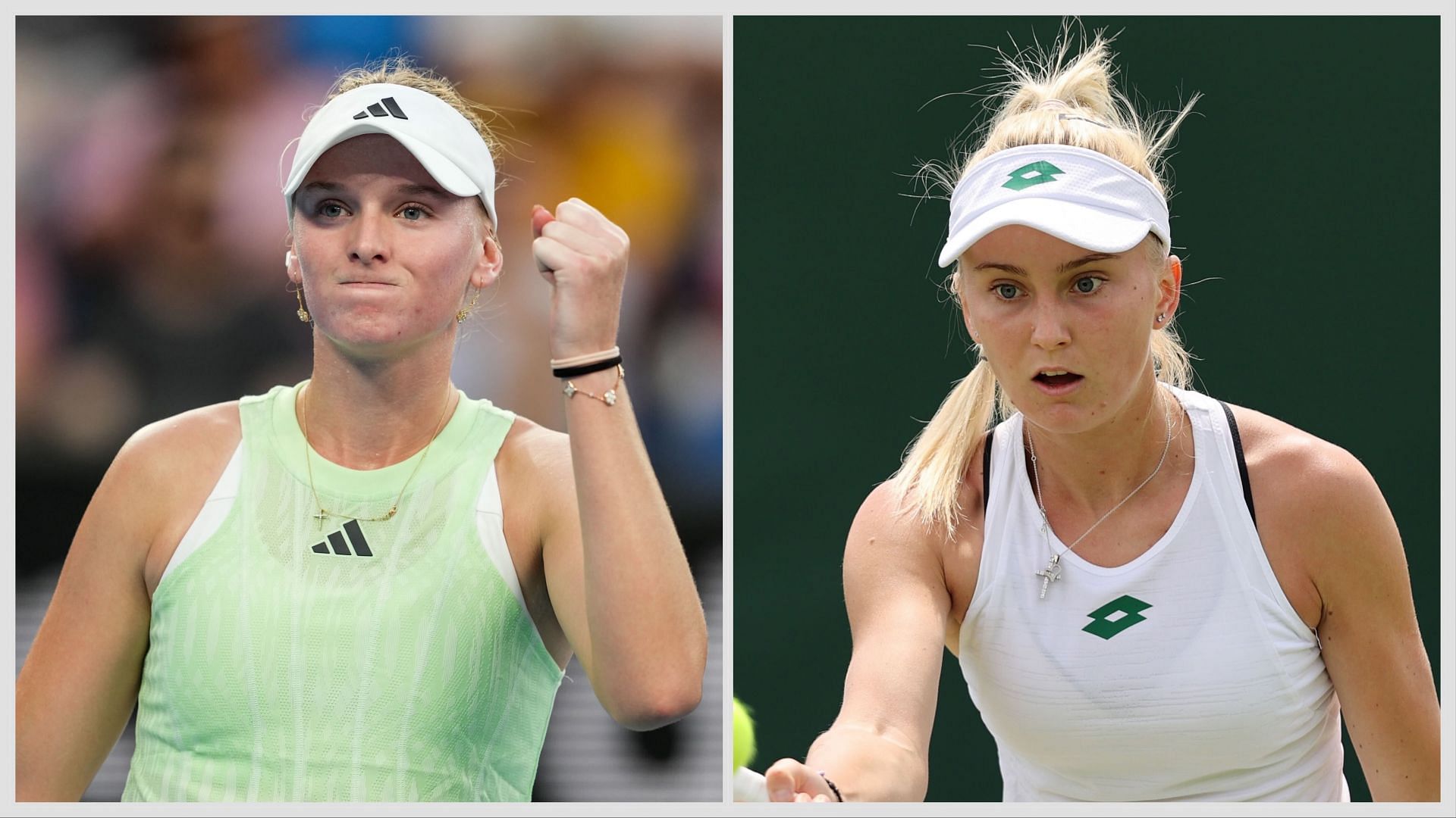 Ashlyn Krueger vs Polina Kudermetova is one of the quarterfinal matches at the Brisbane International 2025. (Photos: Getty)