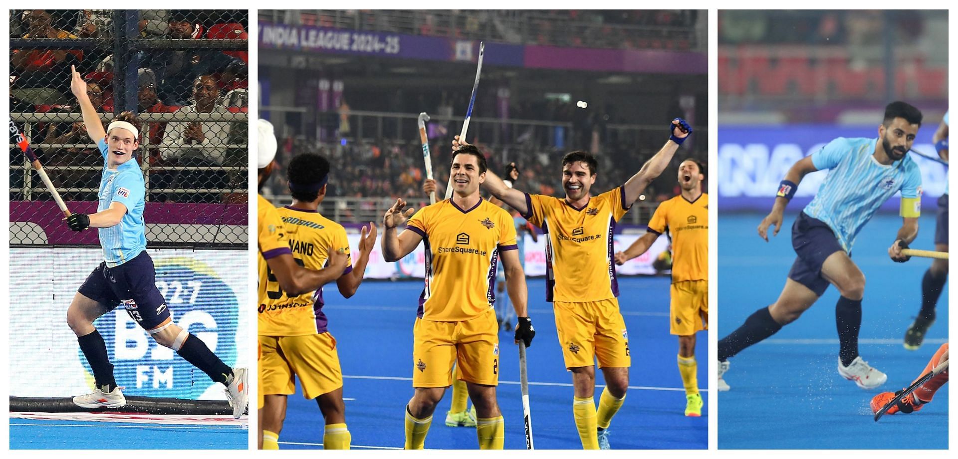 The Toofans and Gonasika play the second match of the day on Saturday - Source:  Hockey India League