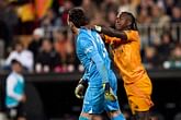 "Wtf is he doing", "Ur a grown man stop acting like a child" - Fans call out Vinicius Jr as he receives red card in Real Madrid v Valencia clash