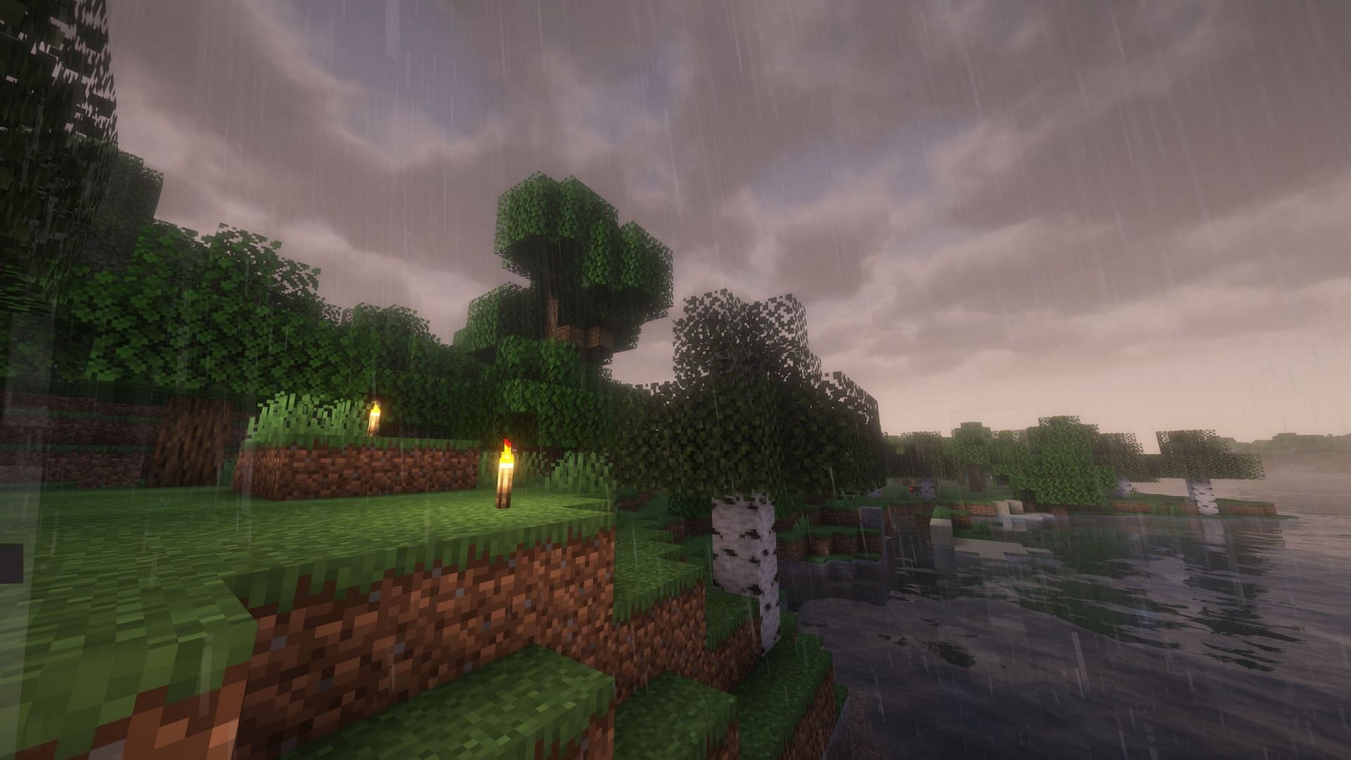 Overworld&#039;s original biomes, mobs, and ambience were feeling too repetitive and stale (Image via Mojang Studios)