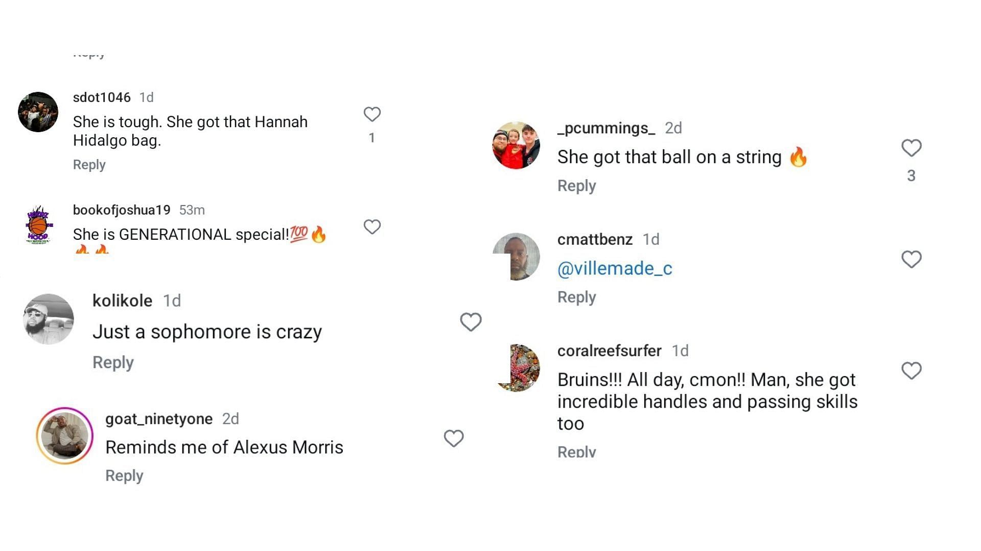 &quot;She got that Hannah Hidalgo bag&quot;: Hoops fans react to No. 1 sophomore Kaleena Smith&#039;s MVP performance with Sabrina Ionescu in attendance. (Image via Instagram @maxpreps)