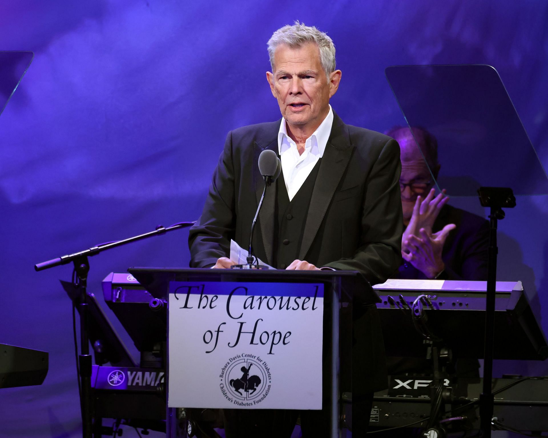 David Foster at the 2024 Carousel Of Hope Ball (Image via Getty)