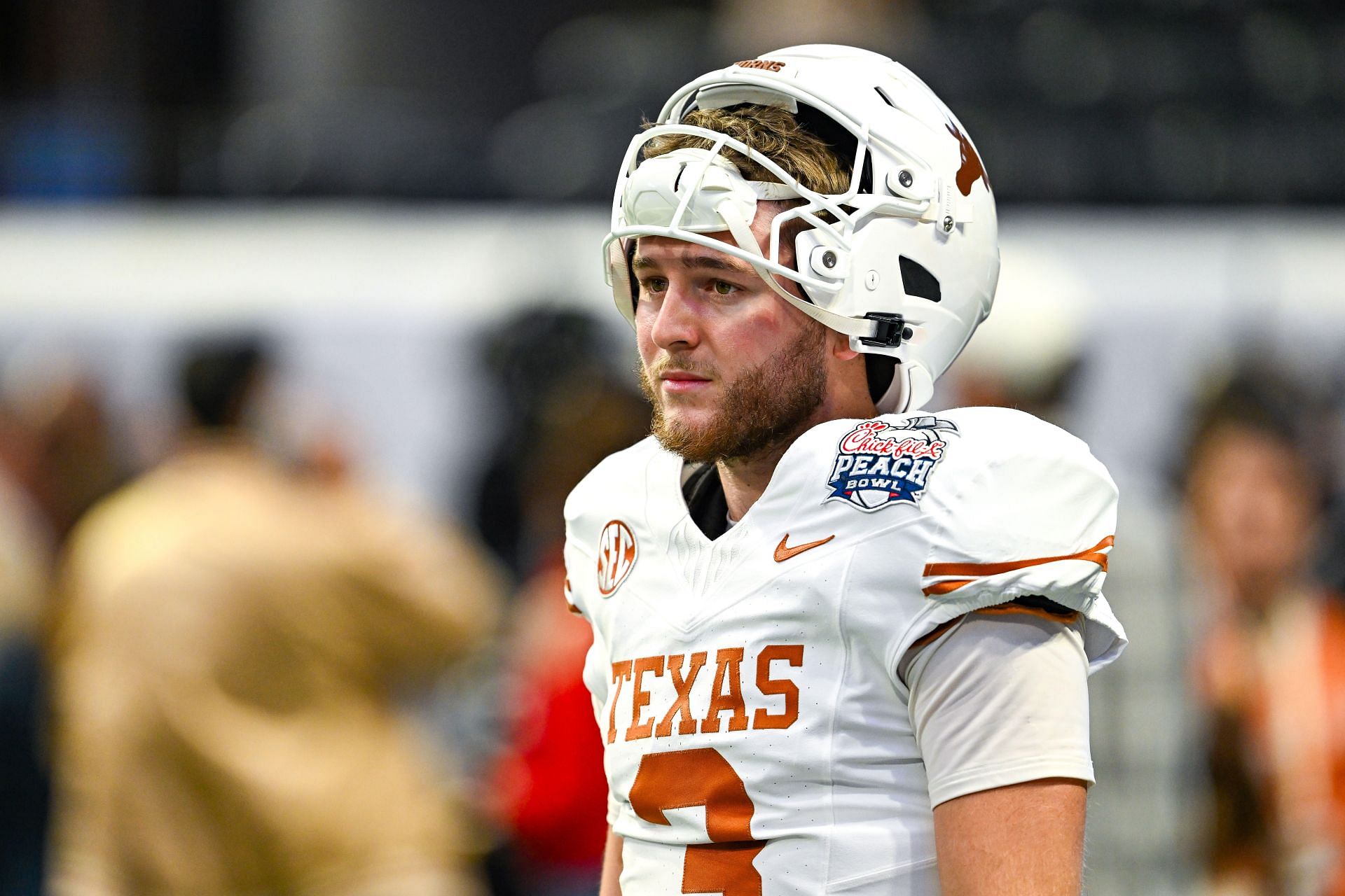 COLLEGE FOOTBALL: JAN 01 CFP Quarterfinal Chick-fil-A Peach Bowl - Texas vs Arizona State - Source: Getty