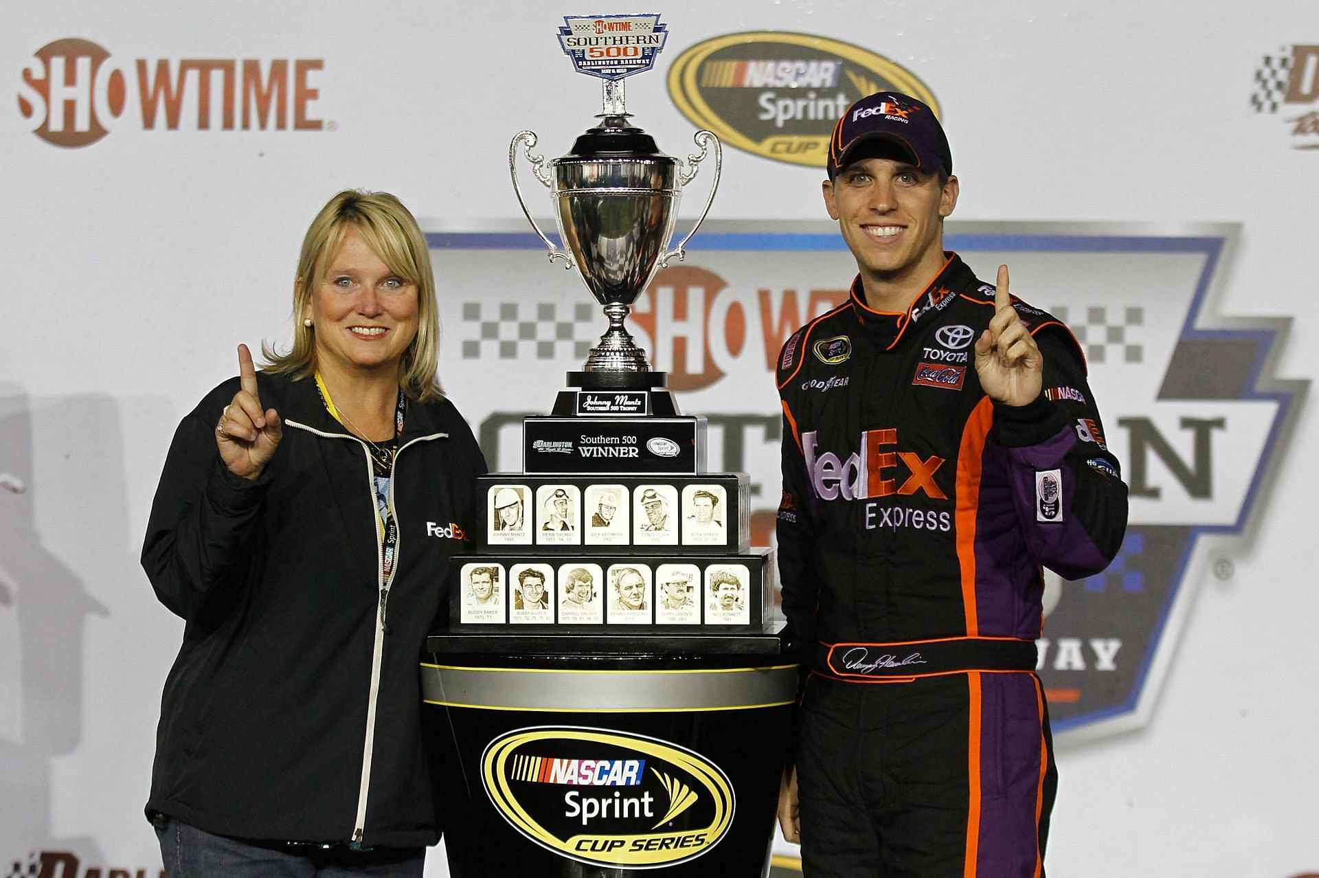 Denny Hamlin Parents