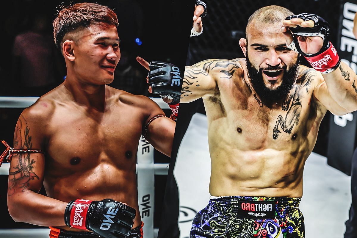 Kulabdam (Left) faces John Lineker (Right) at Lumpinee