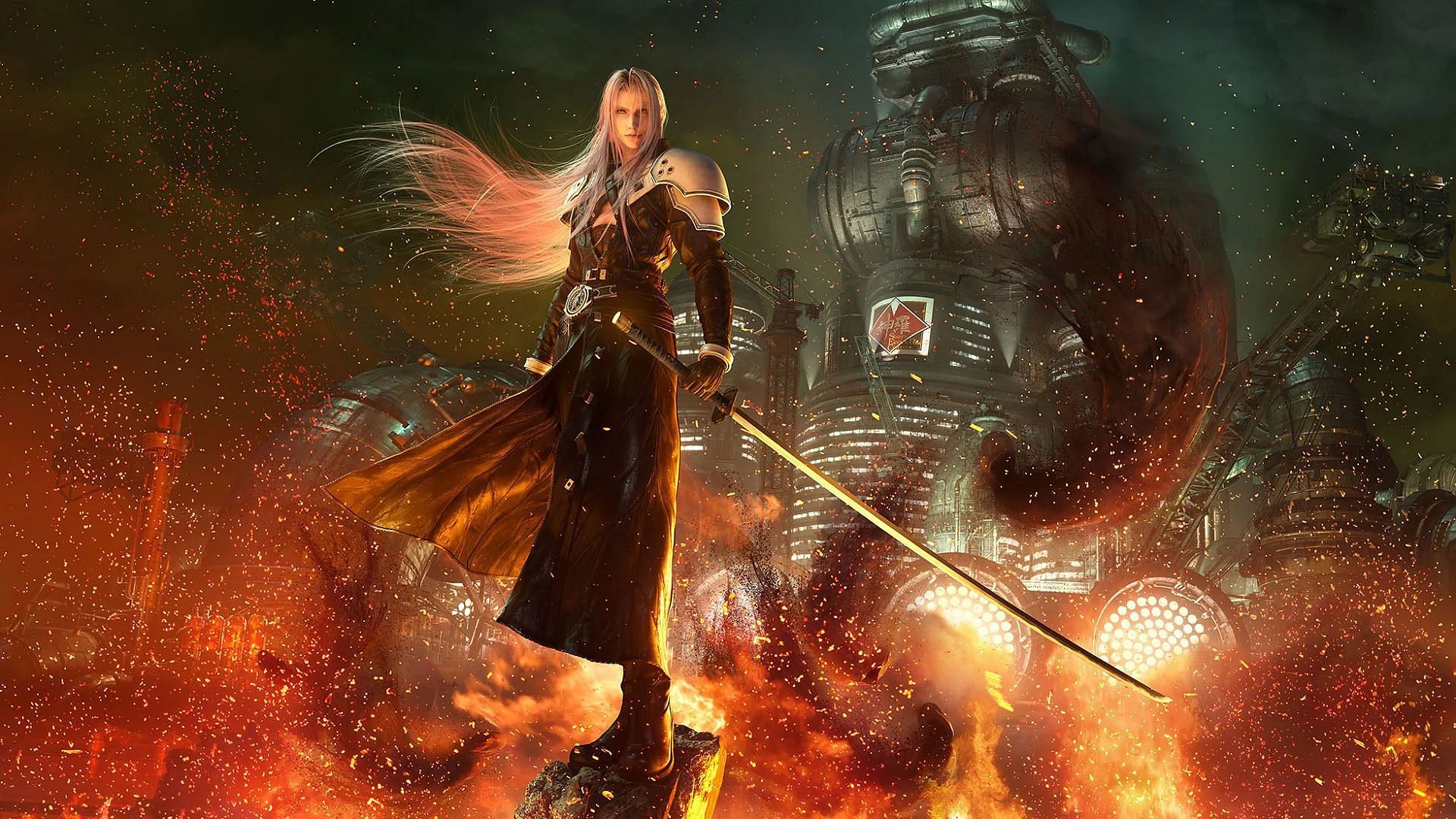 Sephiroth will not stop until he becomes a god in Final Fantasy 7 (Image via Square Enix)